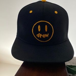Drew House Black and Yellow Snapback